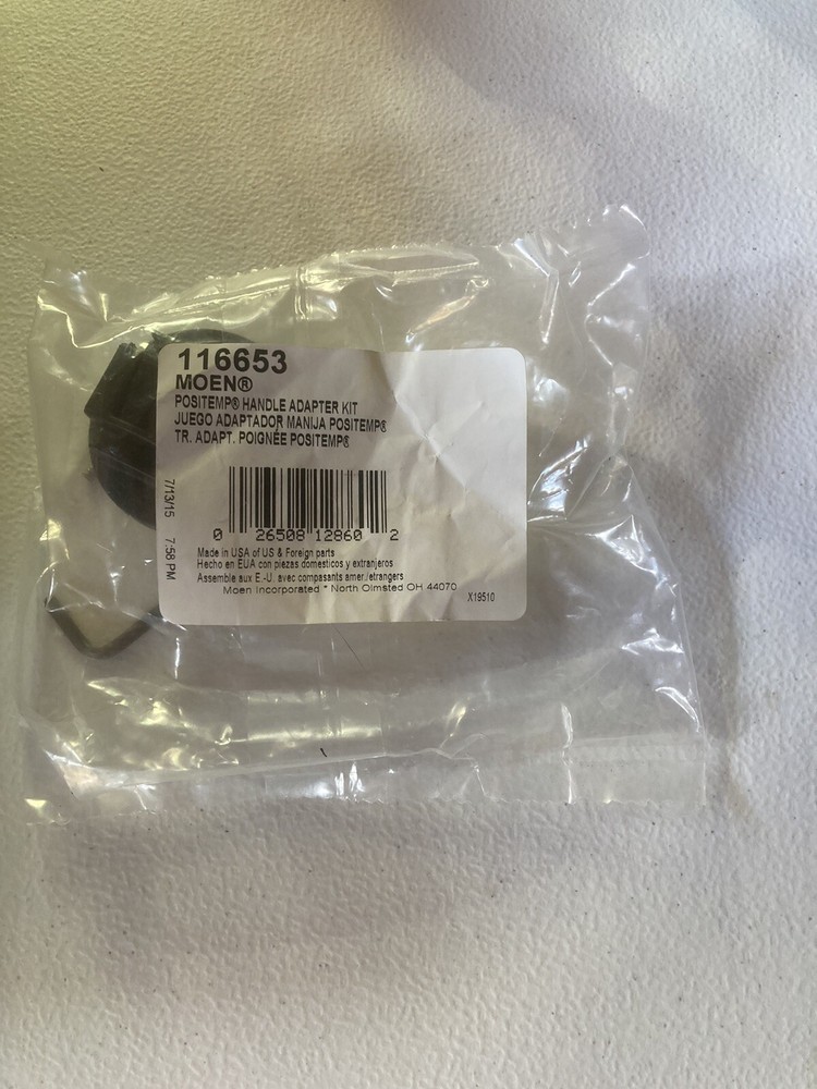 Moen 116653 Posi-Temp Shower Handle Replacement Adapter Kit