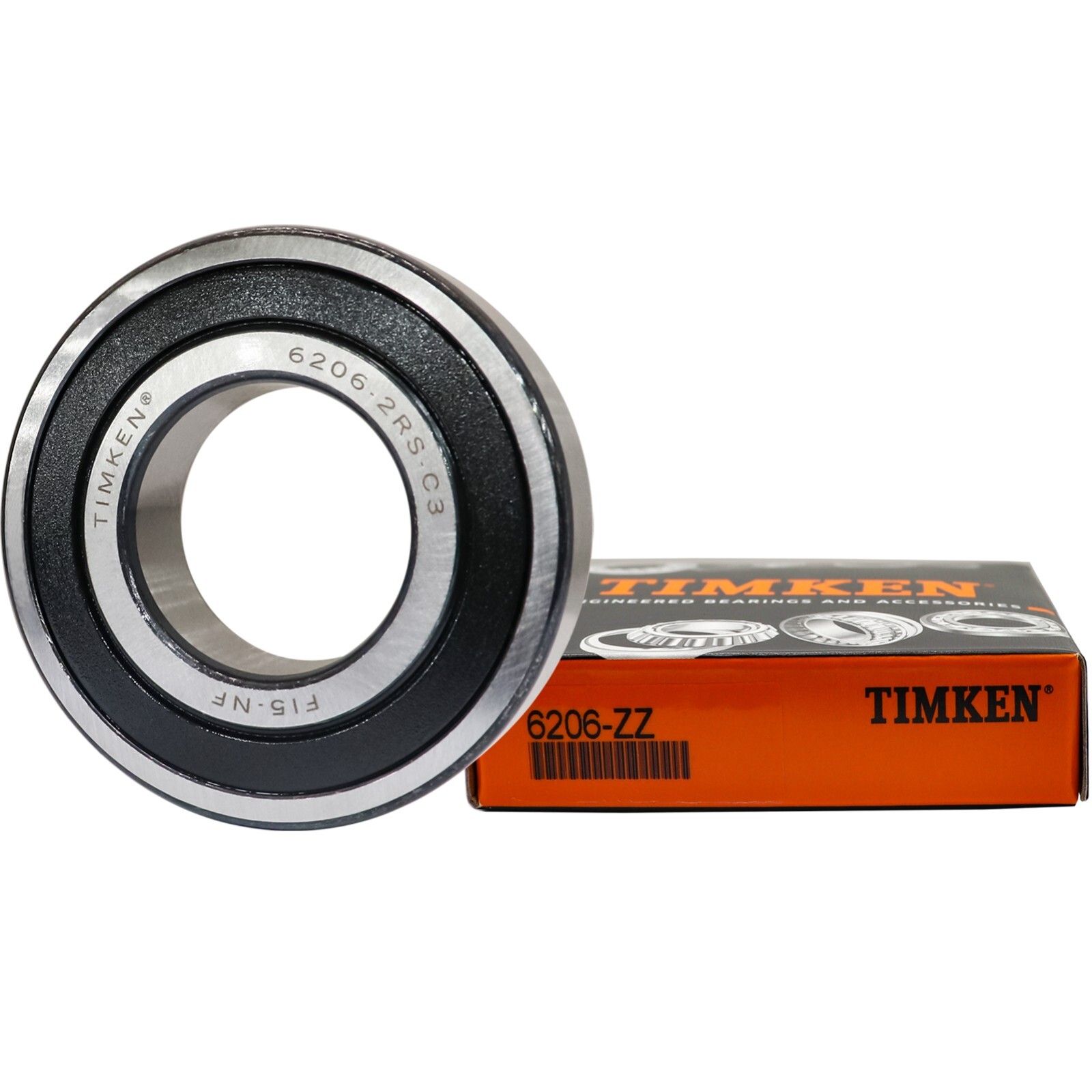 10PACK TIMKEN 6206-2RSC3 6206-2RS 30X62X16MM Double Rubber Seal Bearings 6206RS