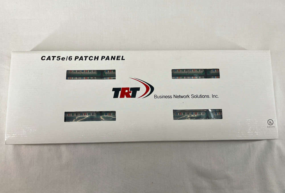 Patch Panel UTP 96 Port Ethernet Network CAT5e RJ45 110 - Removable Jack Modules