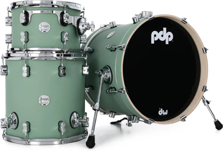 PDP Concept Maple Bop 3-piece Shell Pack - Satin Seafoam