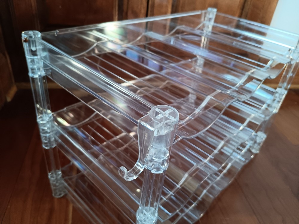 Stackable water bottle holder 3 tier