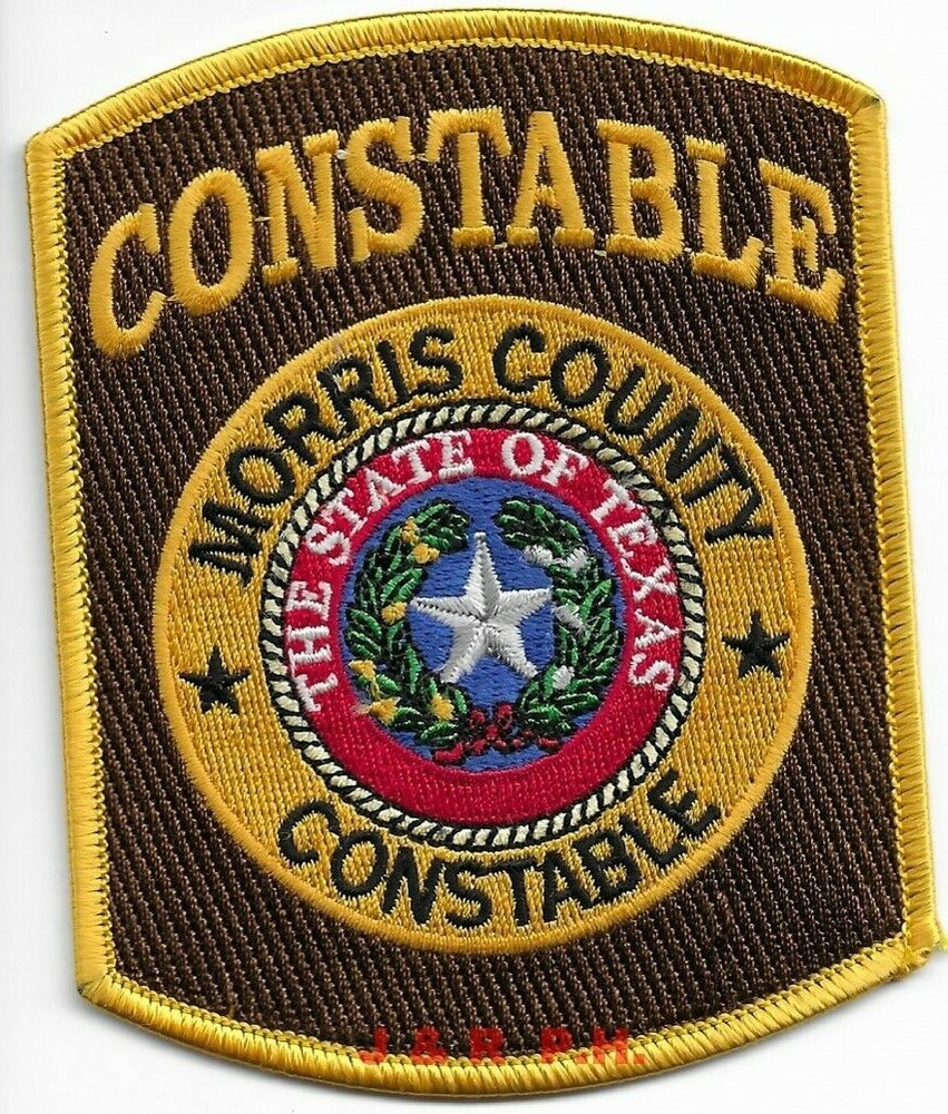 Morris County Constable, Texas (3.25" x 4.25") shoulder police patch (fire)