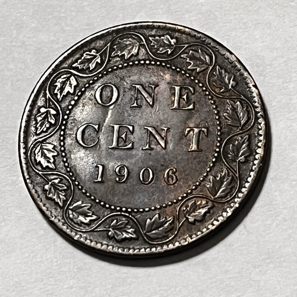 1906 Canada Large Cent Nice!!! Uncirculated Brn