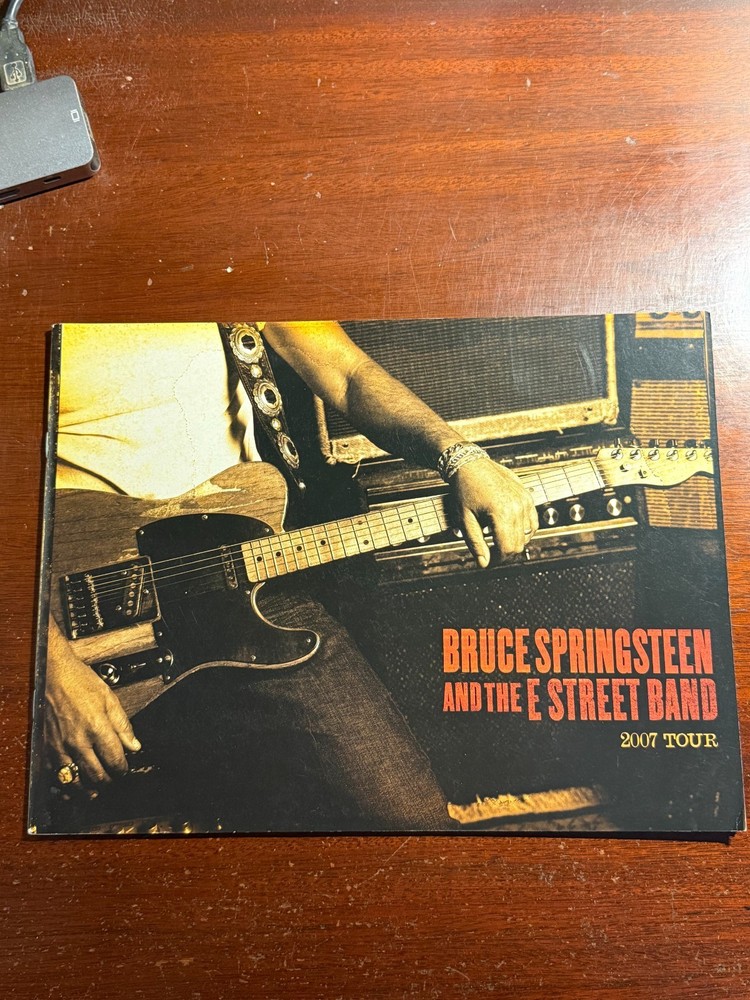 Bruce Springsteen and the E Street Band 2007 Tour Program Booklet