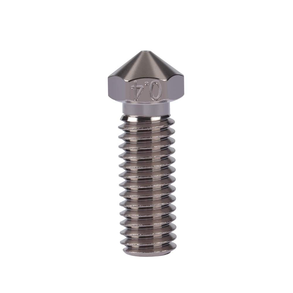 Long M6 Plated Copper Nozzle 0.4mm Non-Stick High Performance