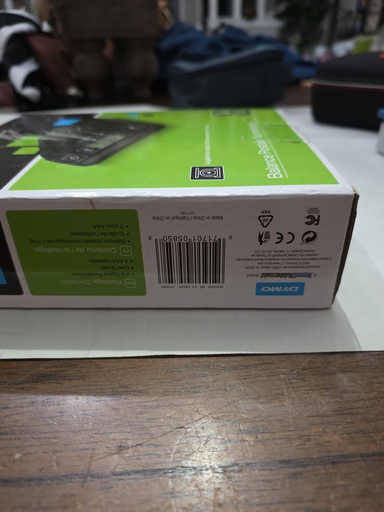 DYMO M3 Digital Postal Scale/Shipping Scale, 3-Pound - New Open Box