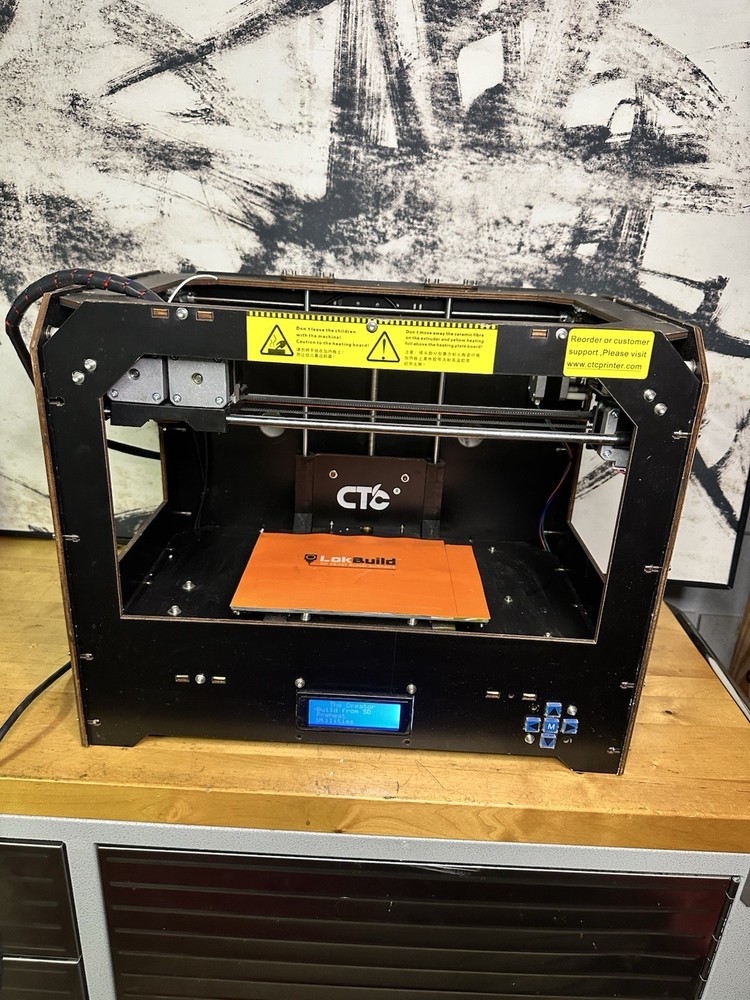 CTC Bizer 3D Printer – Used – Powers On, Untested – For Parts or Repair