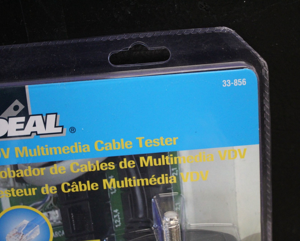 IDEAL #33-856 VDV Multimedia Cable Tester - NEW
