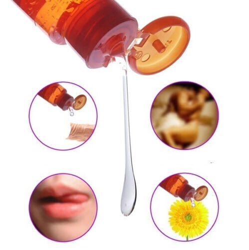 Edible Fruit Flavor Lubricant Gel Oral Sex Lube Sexual Mild Massage Oil Adult