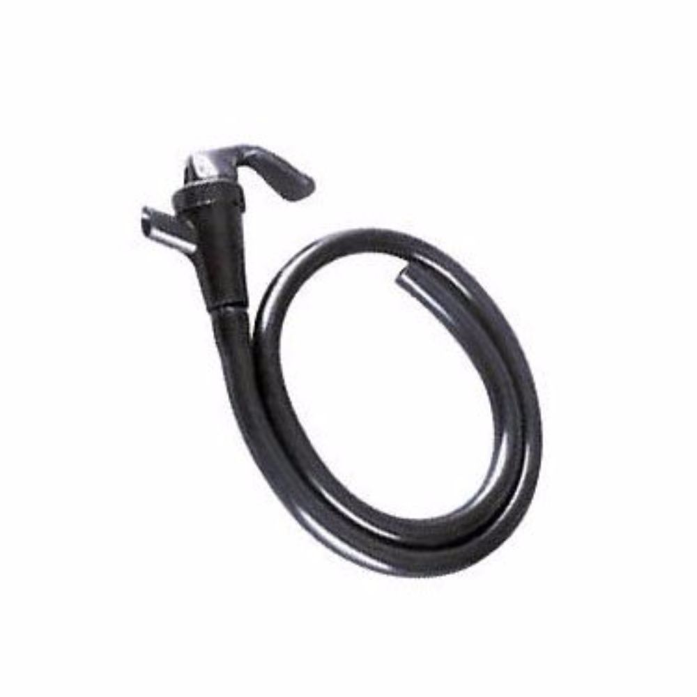 Party Faucet with Attached 2 Feet of Black or Clear Beer Line