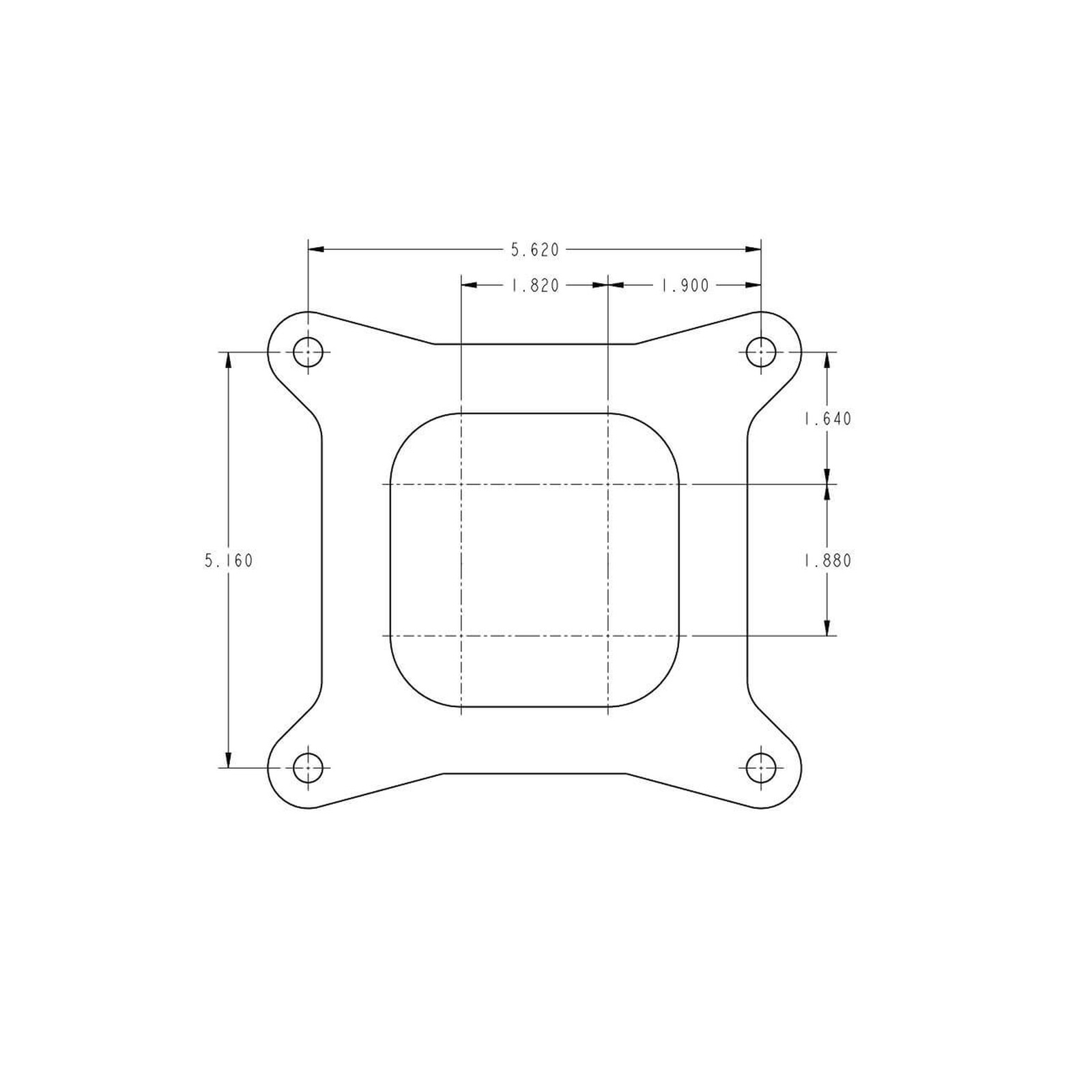 Brawler BR-67276 650 CFM Brawler Diecast Carburetor Mechanical Secondary