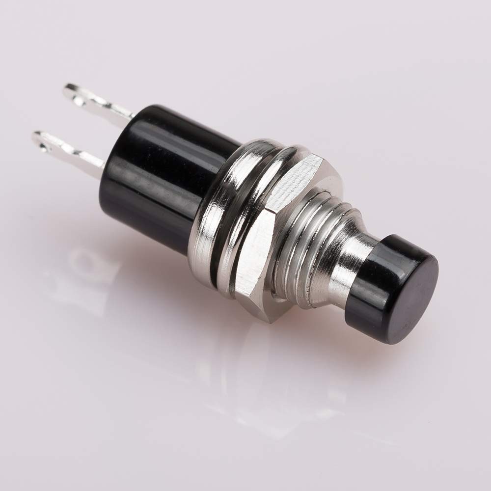 Momentary Push Button Switch, SPST Mini Micro Push Button Switch Normal Close...