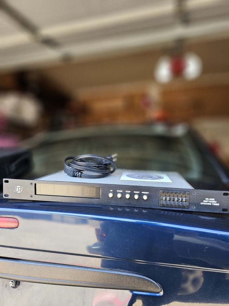 ESE ES-466 Presettable SMPTE Up/Down Timer - USED