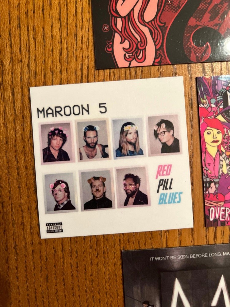 Maroon 5 fridge magnets