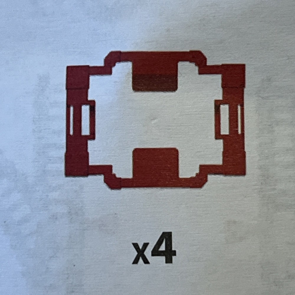 Thomas & Percy Cargo Race Replacement Checkered Flags & Red Bridge Pieces NEW