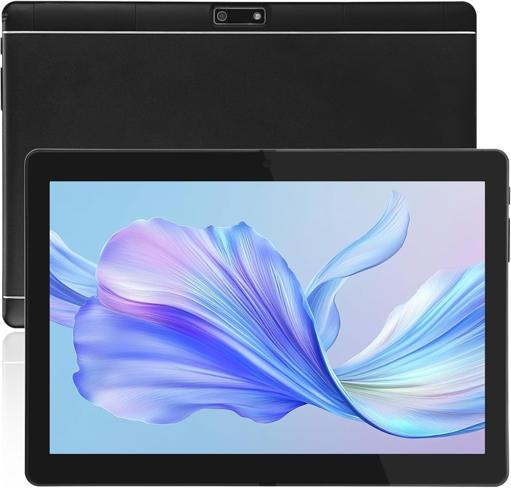 Veidoo Android 12 Tablet 10 Inch IPS Screen, 64GB ROM BLACK