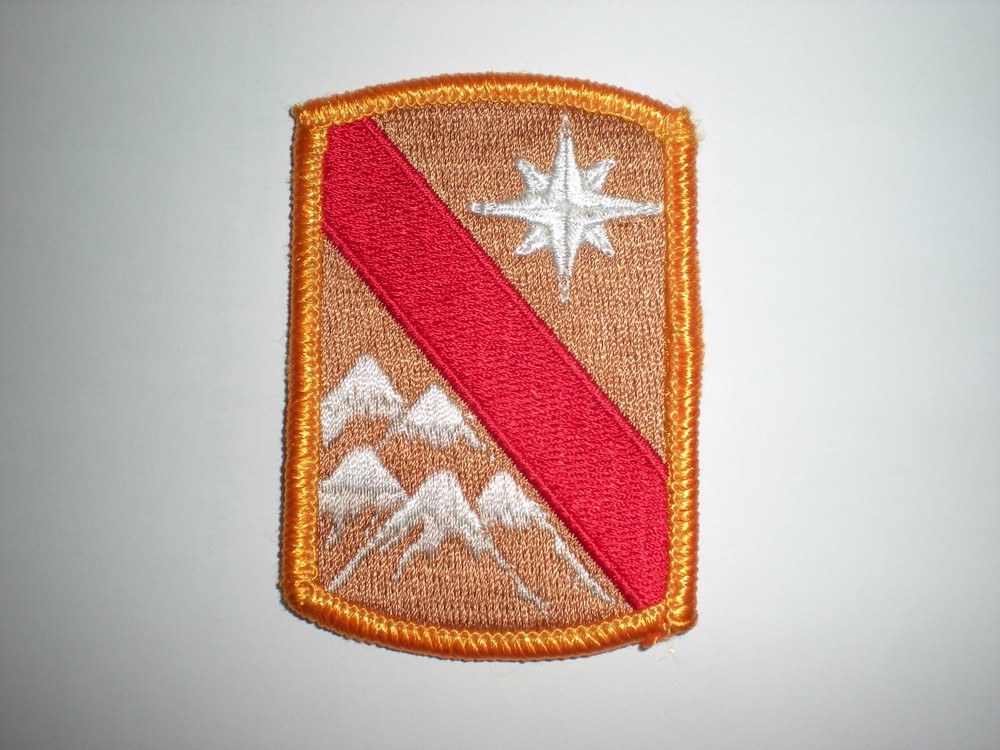 US ARMY 43RD SUSTAINMENT BRIGADE PATCH - FULL COLOR