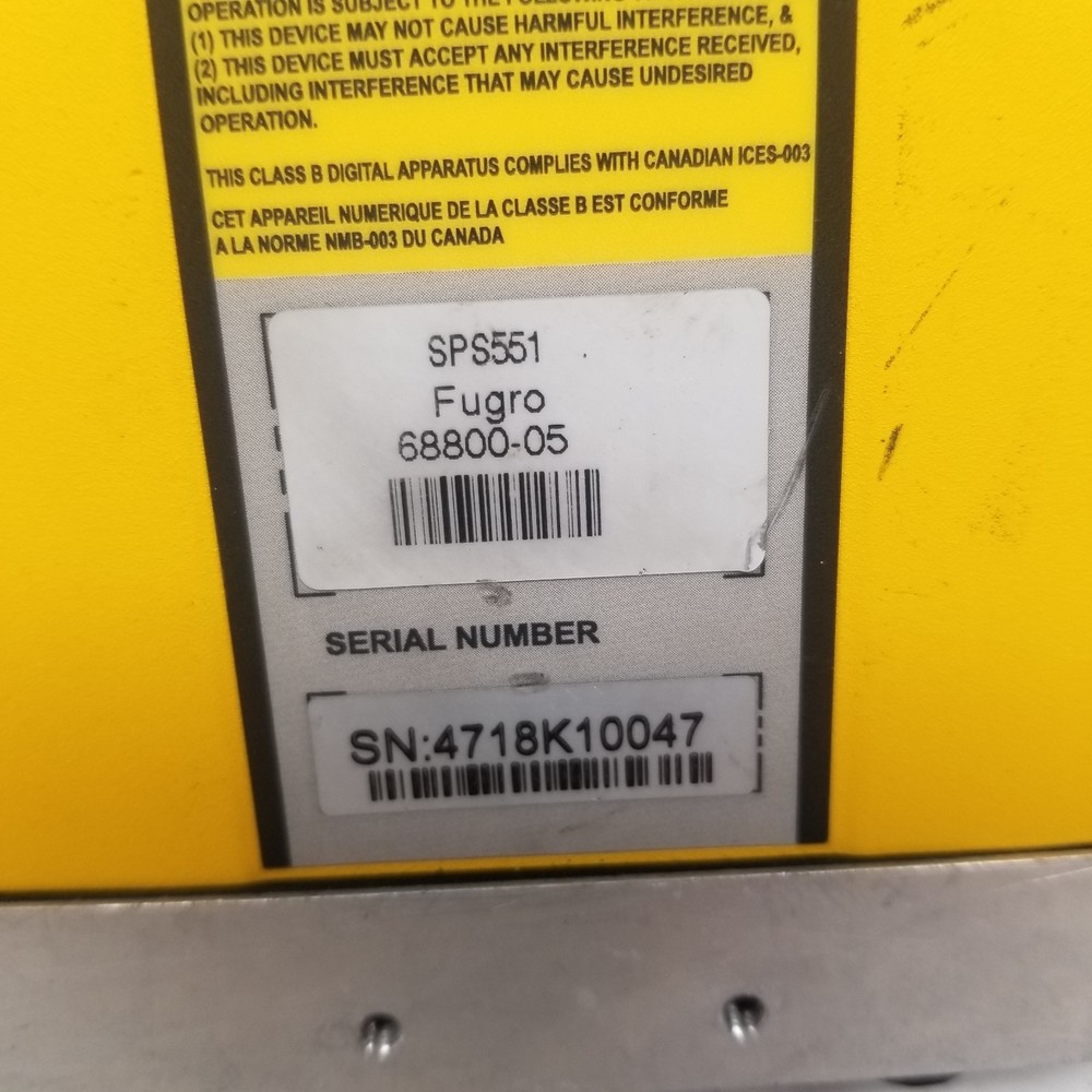 SPS551 TRIMBLE GPS RECEIVER BLUETOOTH BASE STATION MODULE 69852-05