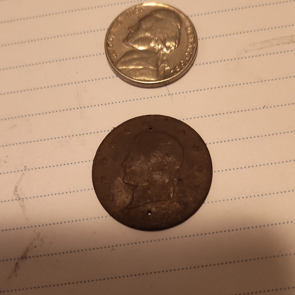 Gaming token pre 1900 circa mid 1800's