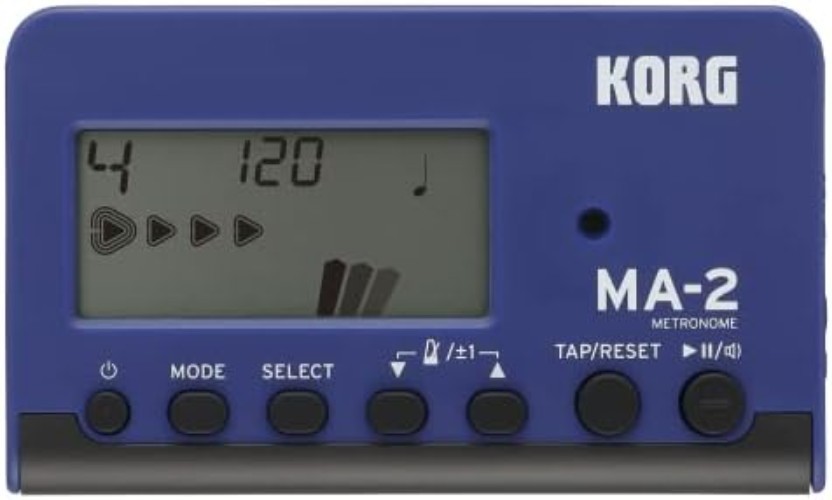 MA-2 Multi-Function Digital Metronome - Crisp Sound, Timer, & 400 Hours Life
