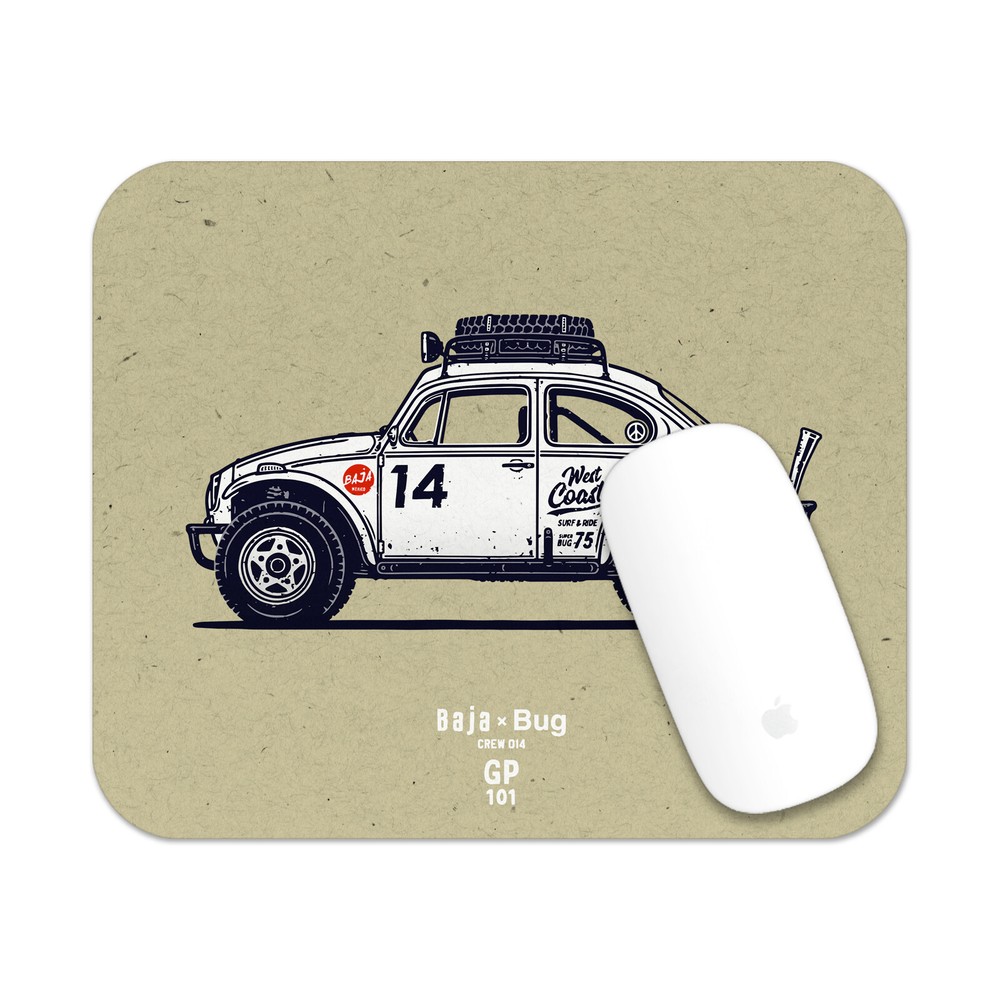 Classic Baja Bug, Beetle Mouse Pad