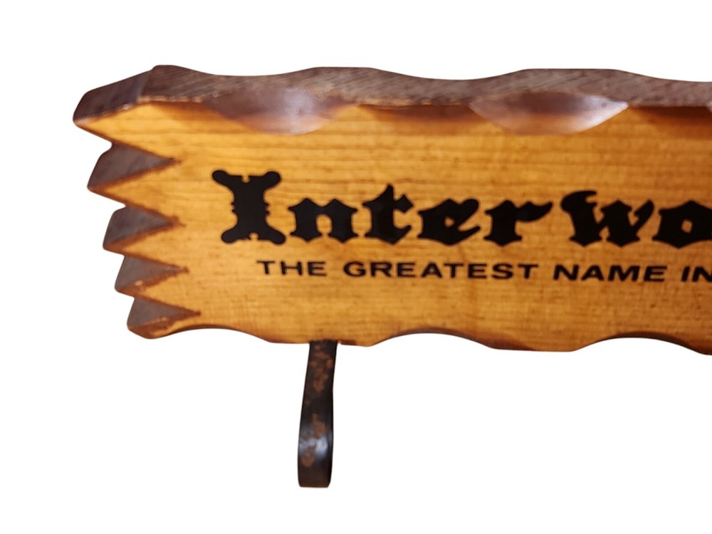 Vintage Interwoven Socks Display Sign