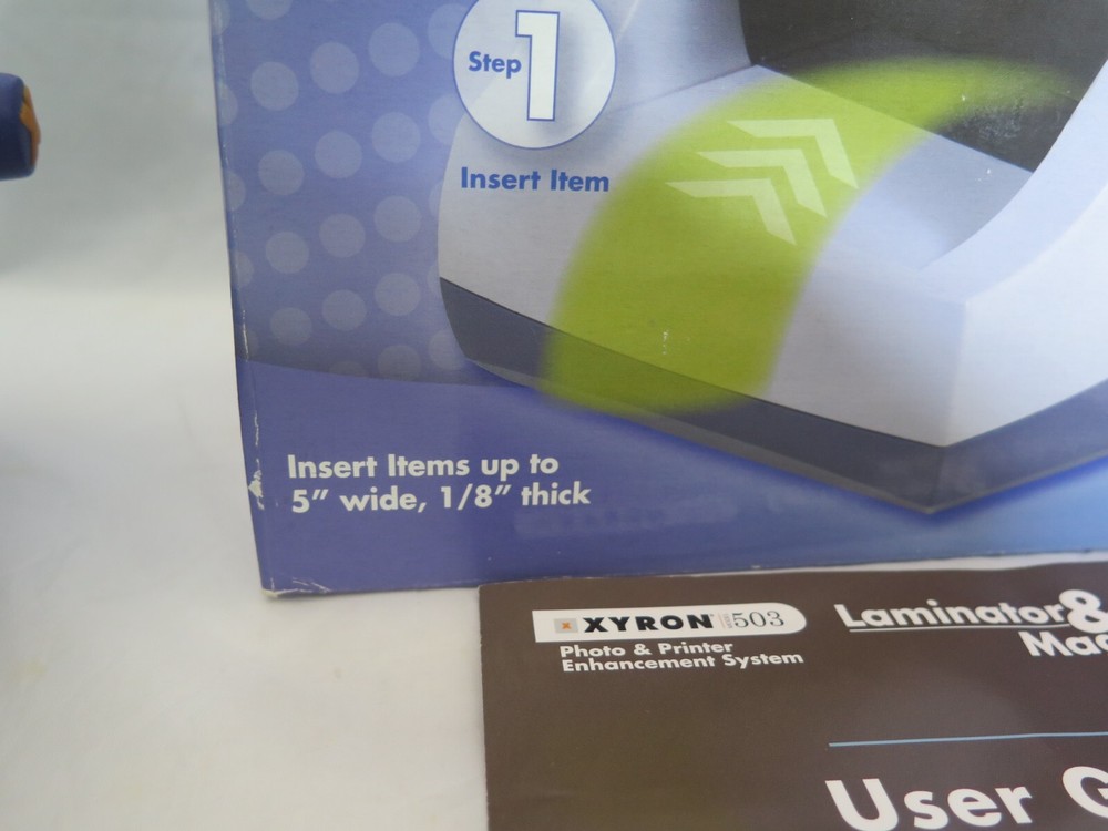 Xyron Model 503 Laminator & Magnet Maker in Box