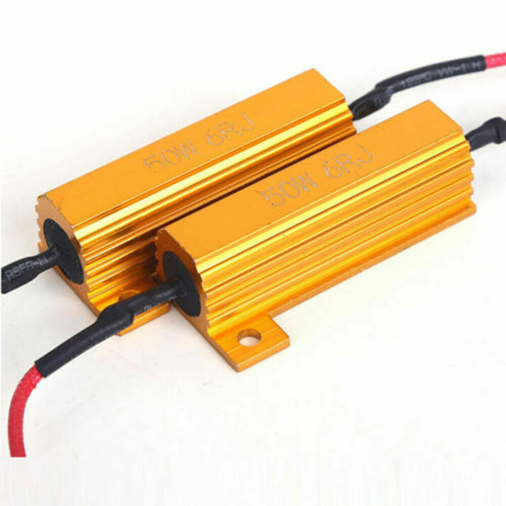 2x 3157 4157 Load Resistor For Switchback LED Turn Signal Light Hyper Flash Fix