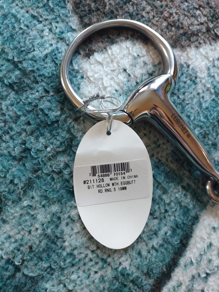 CORONET Hollow Mouth Eggbutt Bit 5"