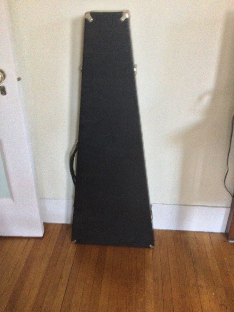 Vintage Guitar Case irregular V shape - for solid body / teardrop body