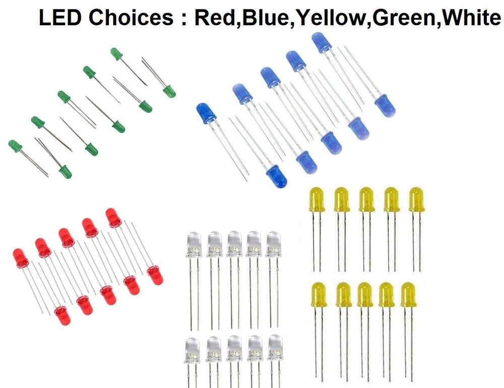 Light Chaser Sequencer Follower Module RED BLUE GREEN YELLOW WHITE LED DIY Kit