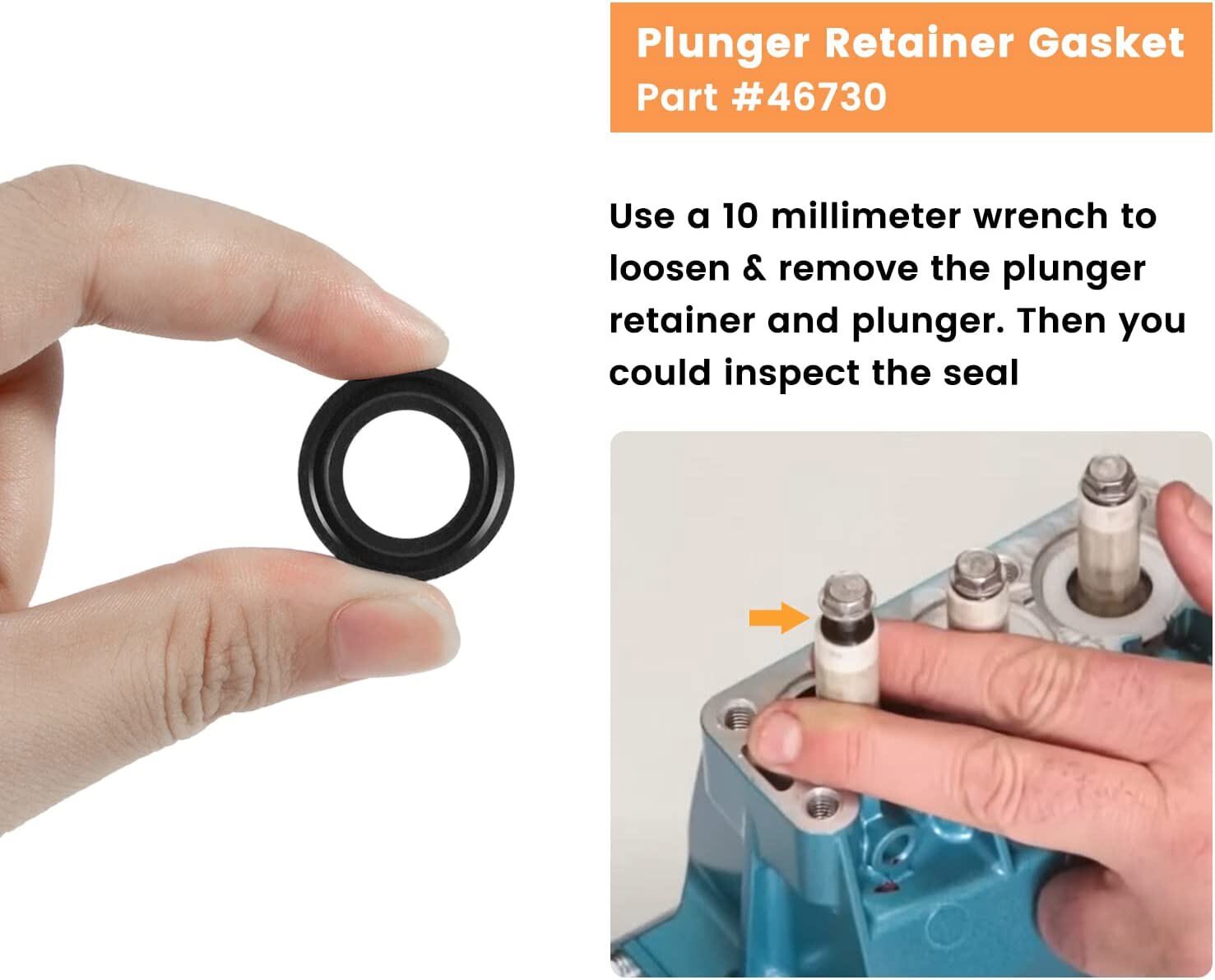 34262 Seals Rebuild Kit Fits Cat Pump 66DX 6DX Pressure Washer Pump 6DX35G1I