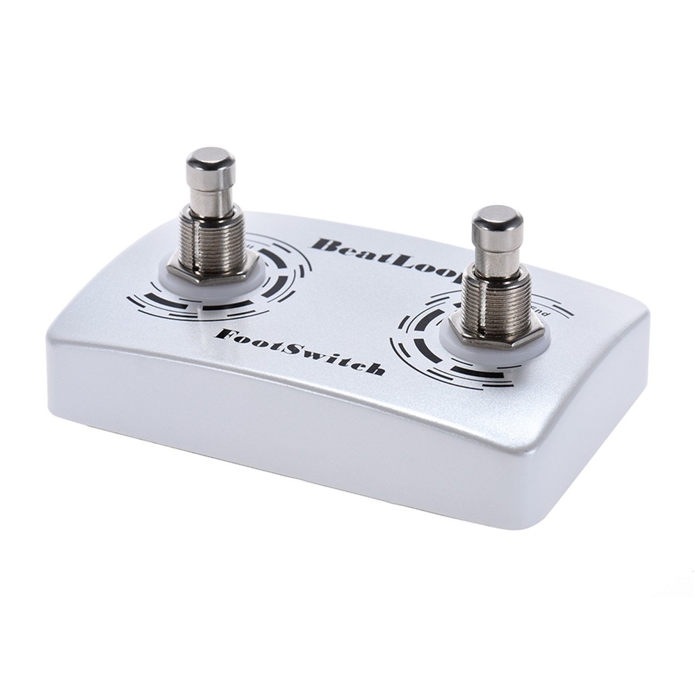 Rowin BeatLoop Dual Footswitch Pedal For Recording Effect - Compact And Durable