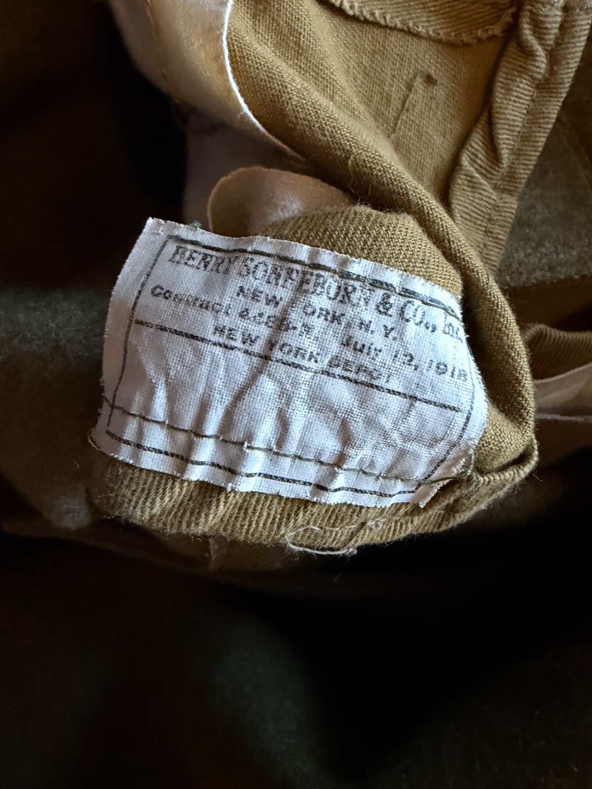 ORIGINAL WWI US ARMY WINTER M1917 GREATCOAT OVERCOAT- MEDIUM 40R