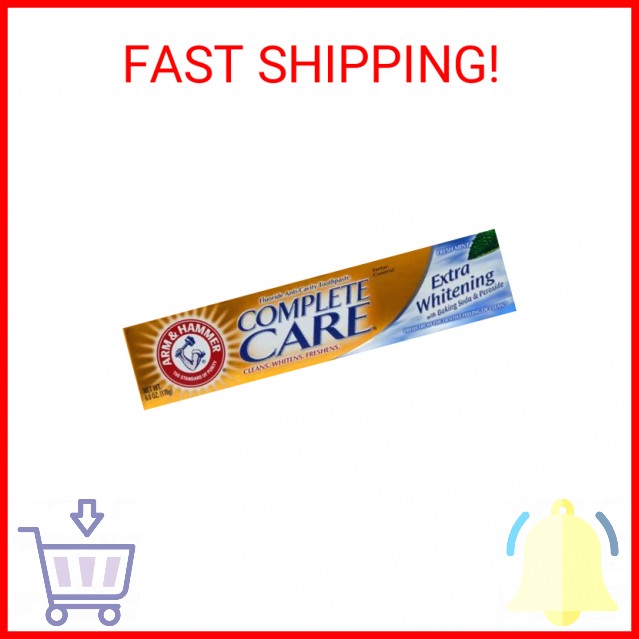 ARM & HAMMER Complete Care Toothpaste, Teeth Whitening Toothpaste, Fluoride, Who