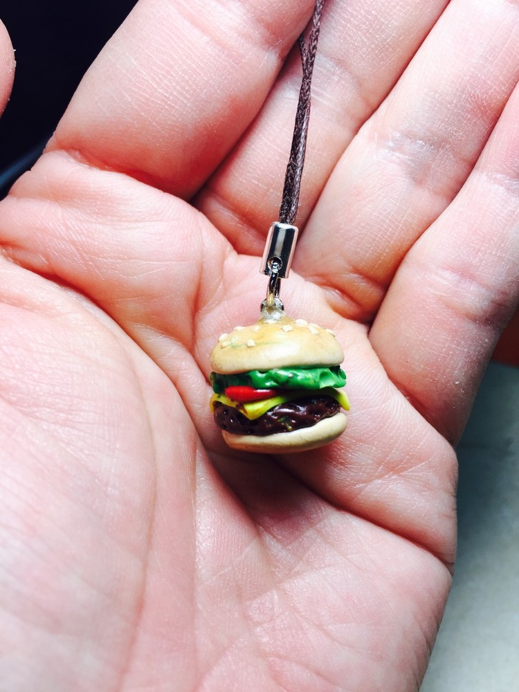 KAWAII CHEESEBURGER CHARM