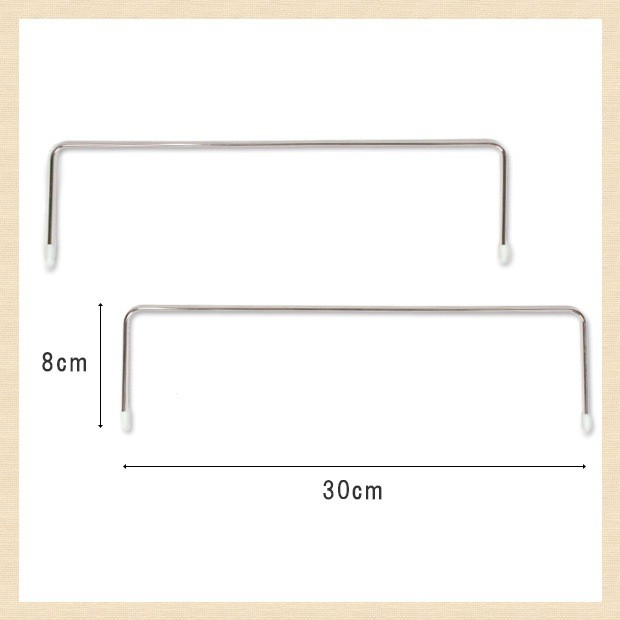 Square Wire Rack 30×8 cm