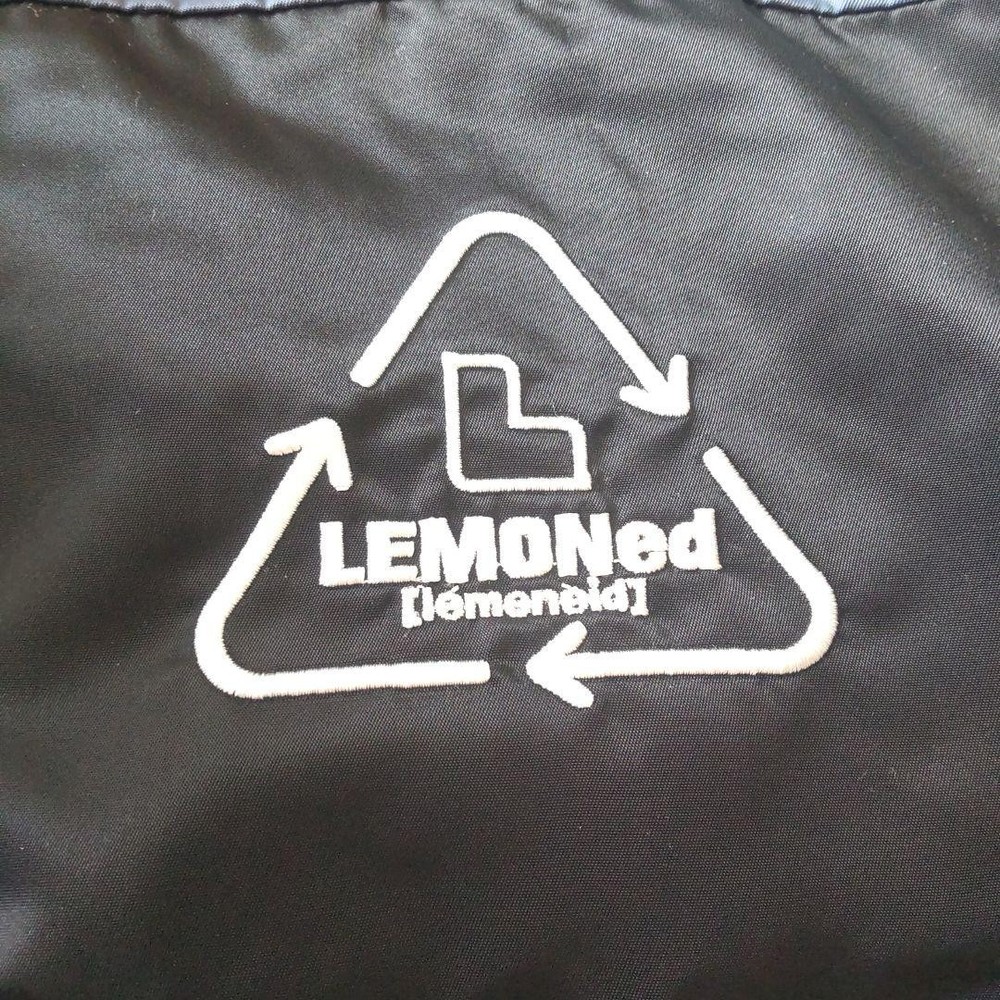 LEMONed hooded jacket hide