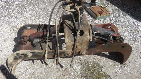 boom grapple, hydraulic w/rotator