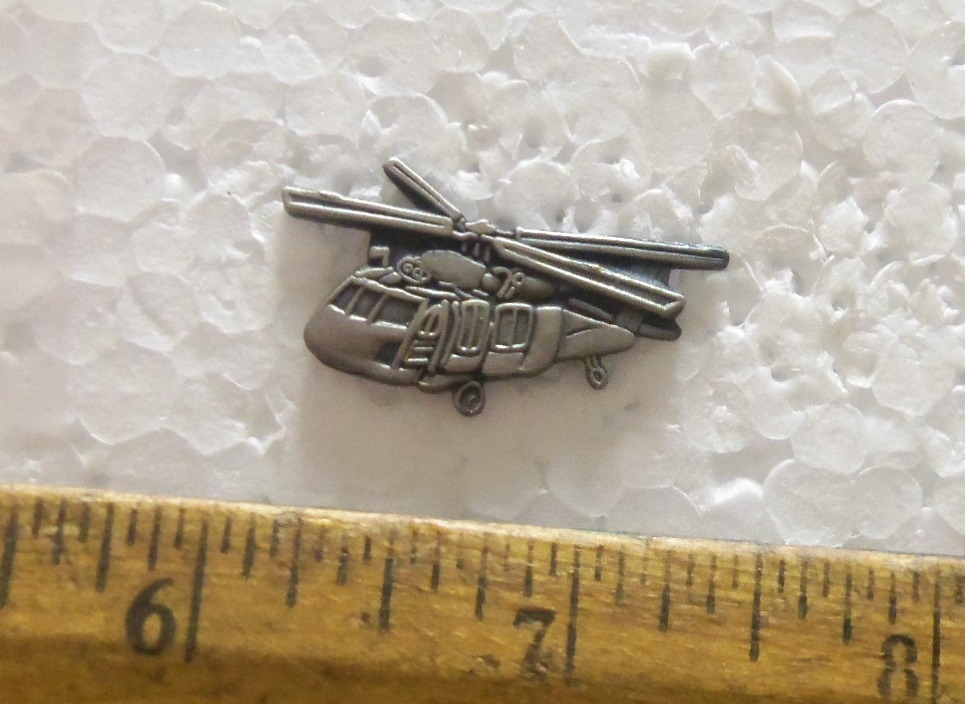 Black Hawk Helicopter Pin
