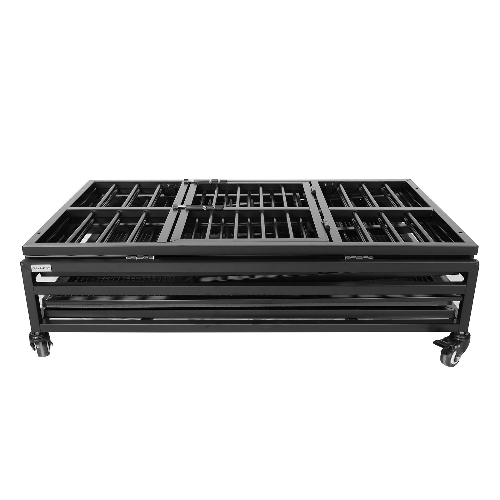 36"/43"/47" Heavy Duty Dog Cage Crate Metal Kennel Pet Playpen House w/ Tray