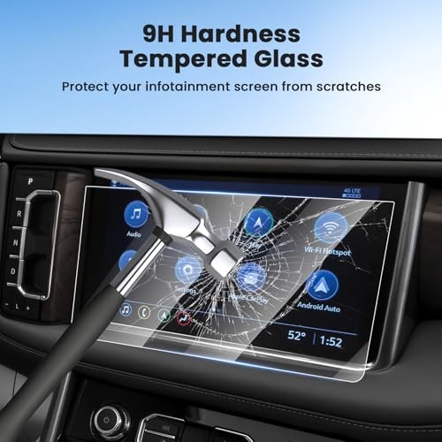 Screen Protector for 2021-2025 2026 GMC 2021-Present GMC Yukon Denali 10.2 Inch