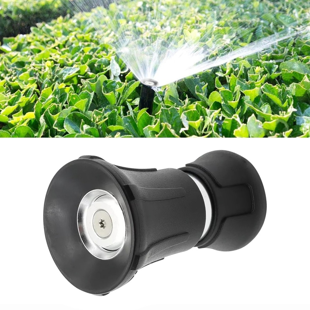 Fireman Style Garden Water Hose Nozzle Heavy Duty Spray Adjustable Nozzle US