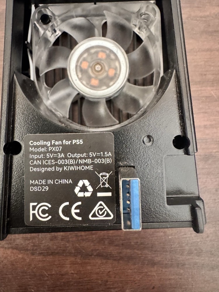 PS5 PlayStation Cooling Fan