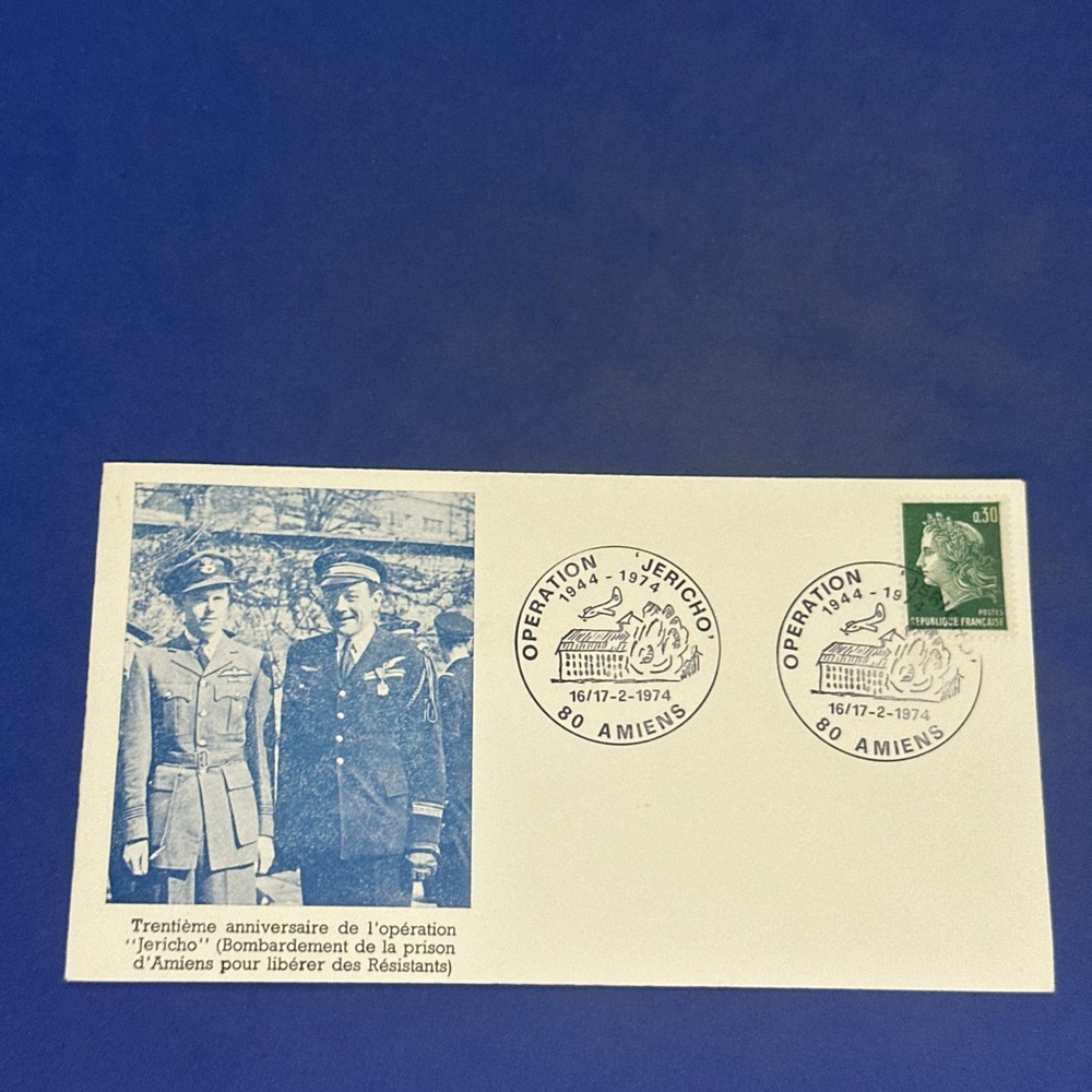 OPERATION JERICHO 80 AMIENS - First Day Envelope FDC