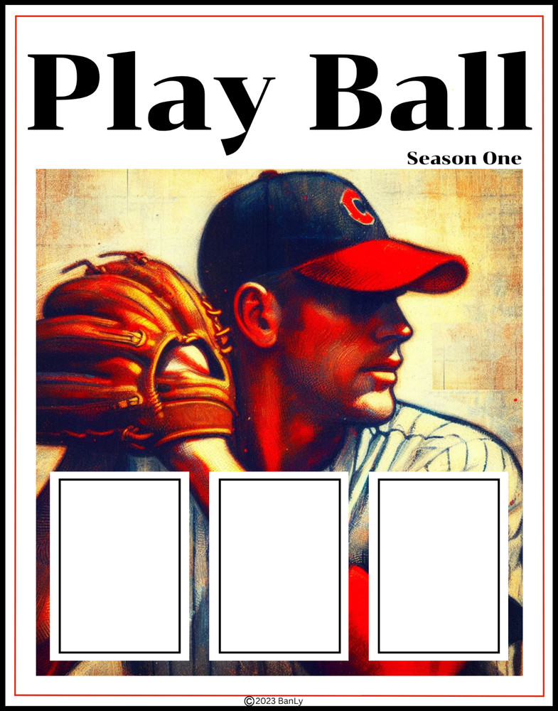 2023 EXHIBIT Trading Card Displays Season One Baseball - Play Ball