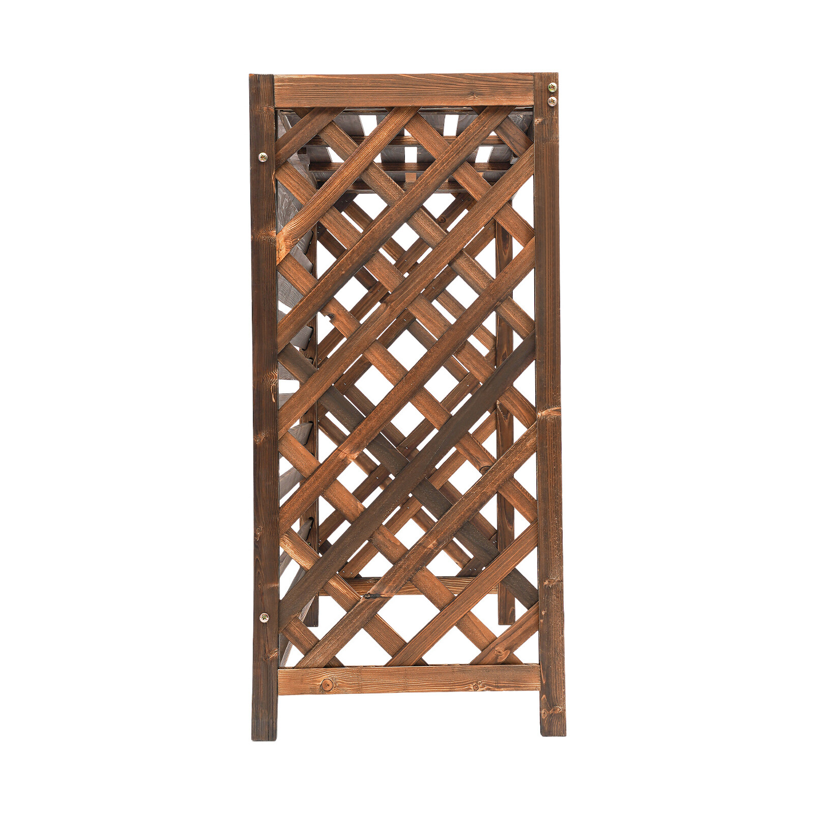 Air Conditioner Fence Screen- Outside Wooden AC Privacy Fence Cover, 39"L x 36"W