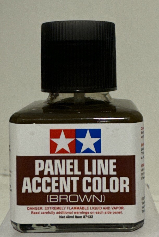 Tamiya Panel Line Accent Color 87132, Brown