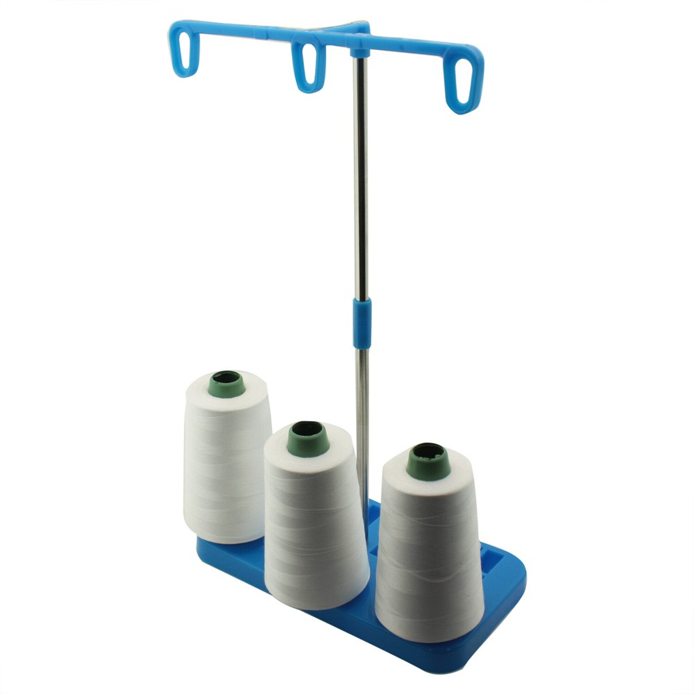 3 Spool Thread Stand for Overlock Sergers, Sewing & Embroidery Machines