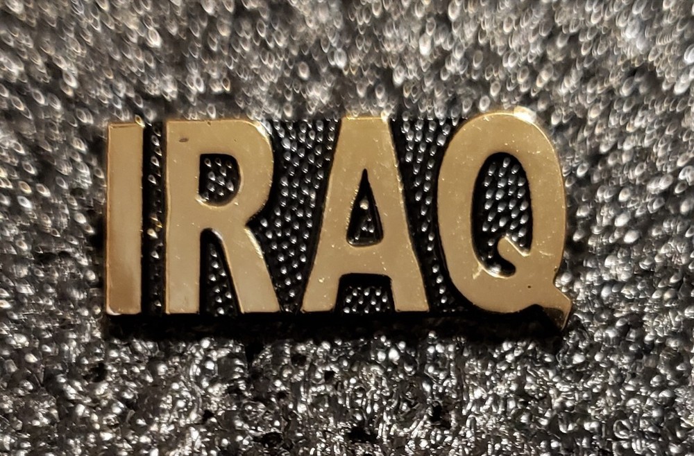 IRAQ Hat Pin